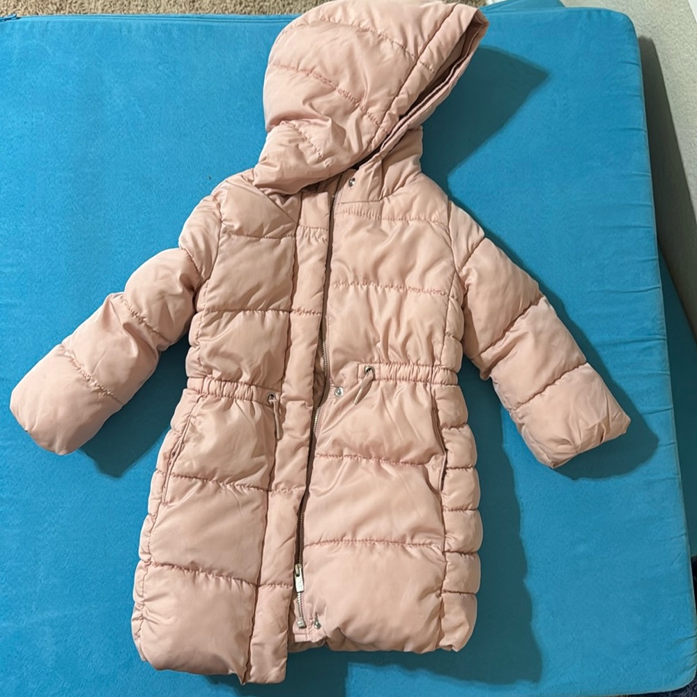 Gap 4T puffer long parka coat cold winter coat